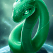 Year 2025 Green Snake