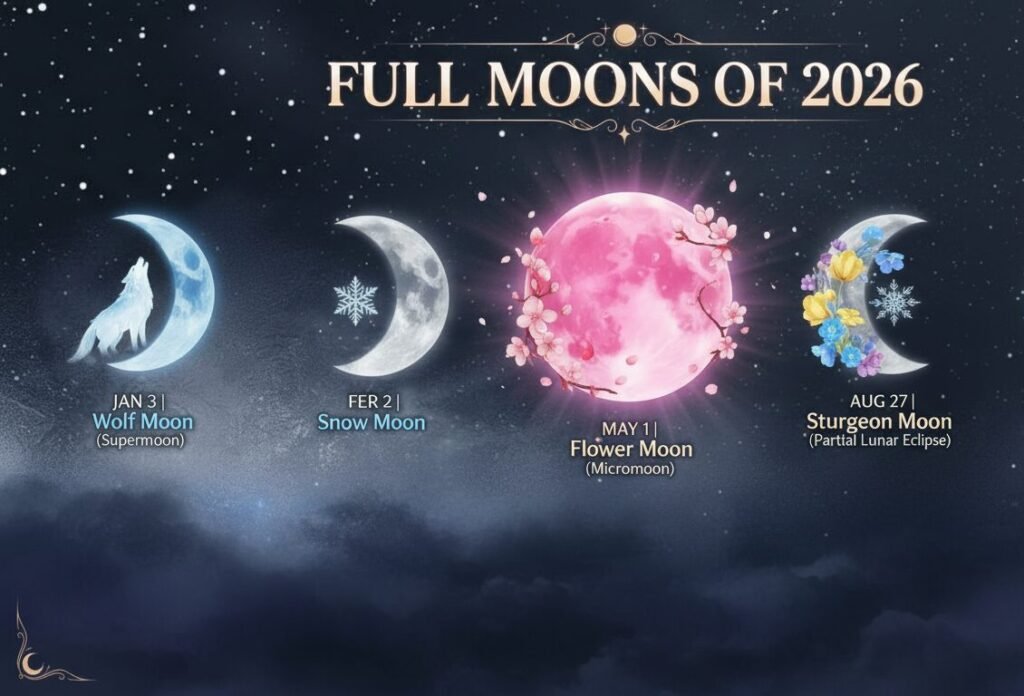 Full Moons of 2026