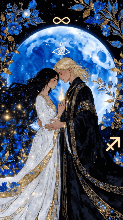 Sagittarius Blue Moon Lovers 